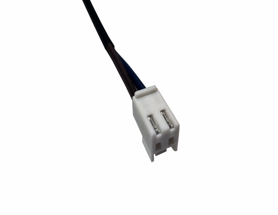 2 PIN power terminal wire+heat shrinkable sleeve