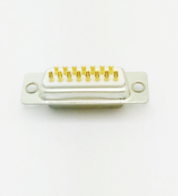DB-15P (female) Wire Bond Type Needle White Glue Connector