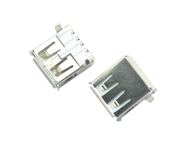 USB AF 4P 90° Galvanized Iron