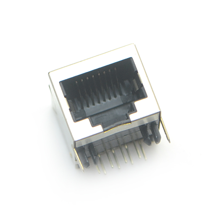 RJ45-10P8C Short body angled plug